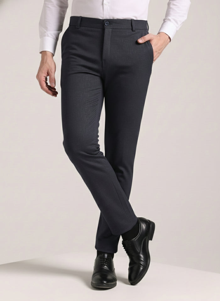 Men's Granite Grey Soft Lycra Trouser