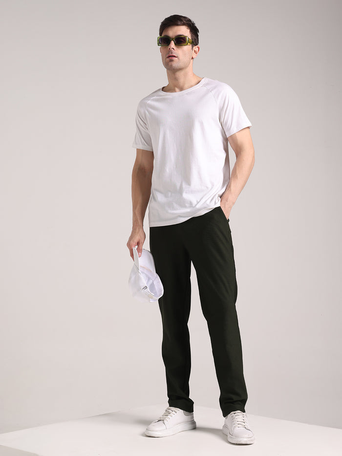 Men's Hunter Green Corduroy Track Pant