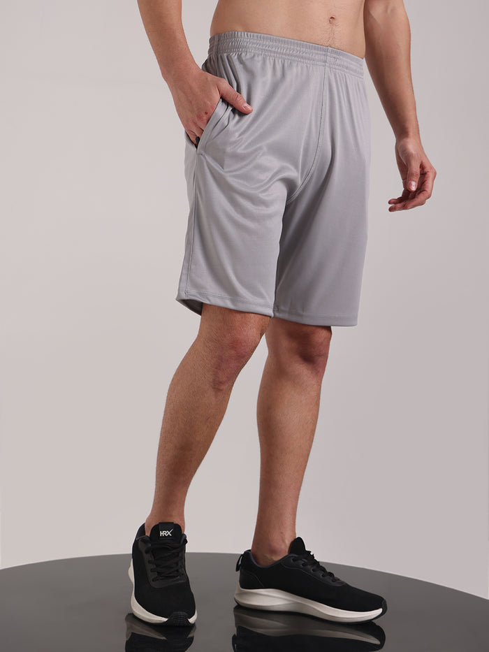 Men's Pale Silver Dri-Fit Shorts