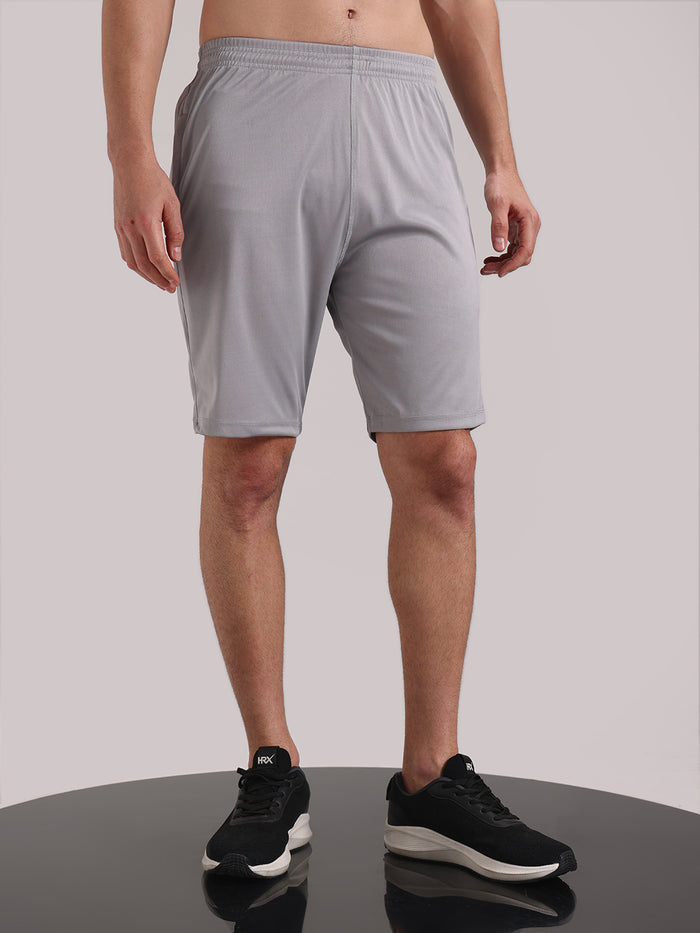 Men's Pale Silver Dri-Fit Shorts