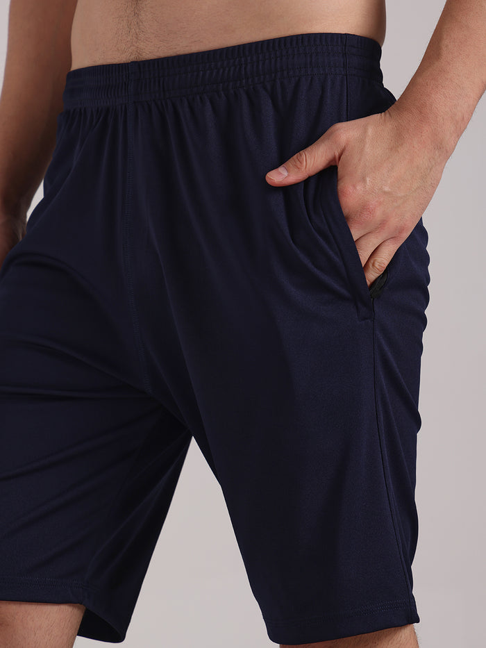 Men's Steel Blue Dri-Fit Shorts