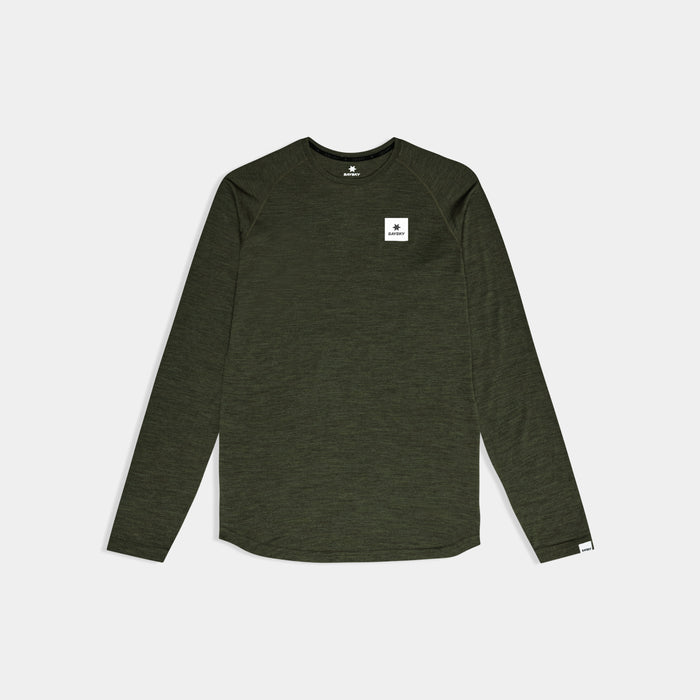 Saysky Merino 165 Base Layer Long Sleeve Green 3001 SM20008