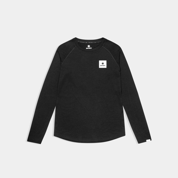 Saysky Merino 165 Base Layer Long Sleeve Black 901 SW20005
