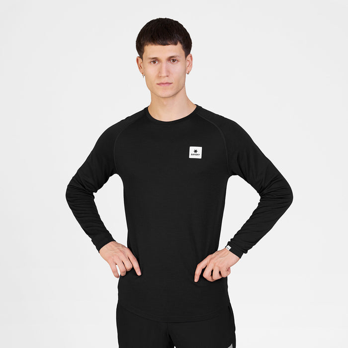 Saysky Merino 165 Base Layer Long Sleeve Black 901 SM20008