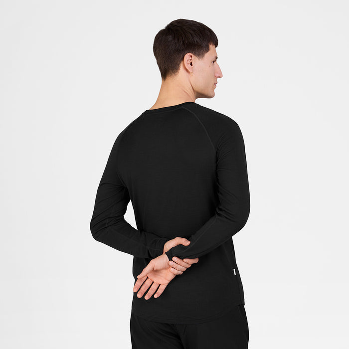 Saysky Merino 165 Base Layer Long Sleeve Black 901 SM20008