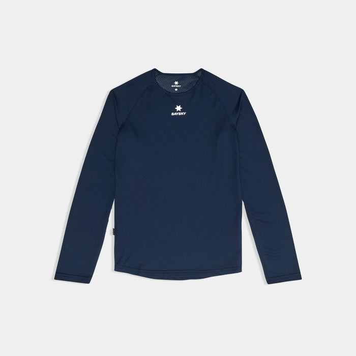 Saysky Mesh Base Layer Long Sleeve Blue 201 SM20005