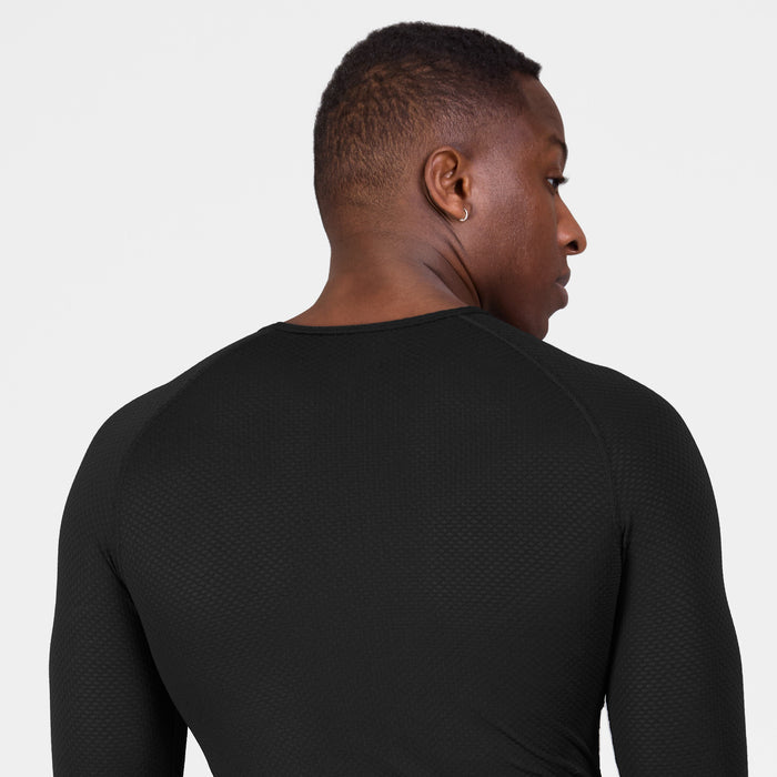 Saysky Mesh Base Layer Long Sleeve Black 901 SM20005