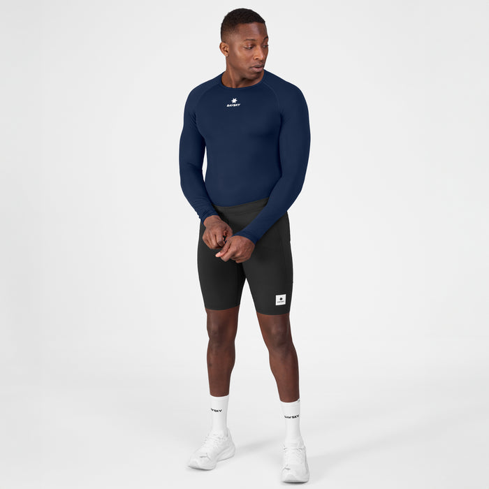 Saysky Mesh Base Layer Long Sleeve Blue 201 SM20005