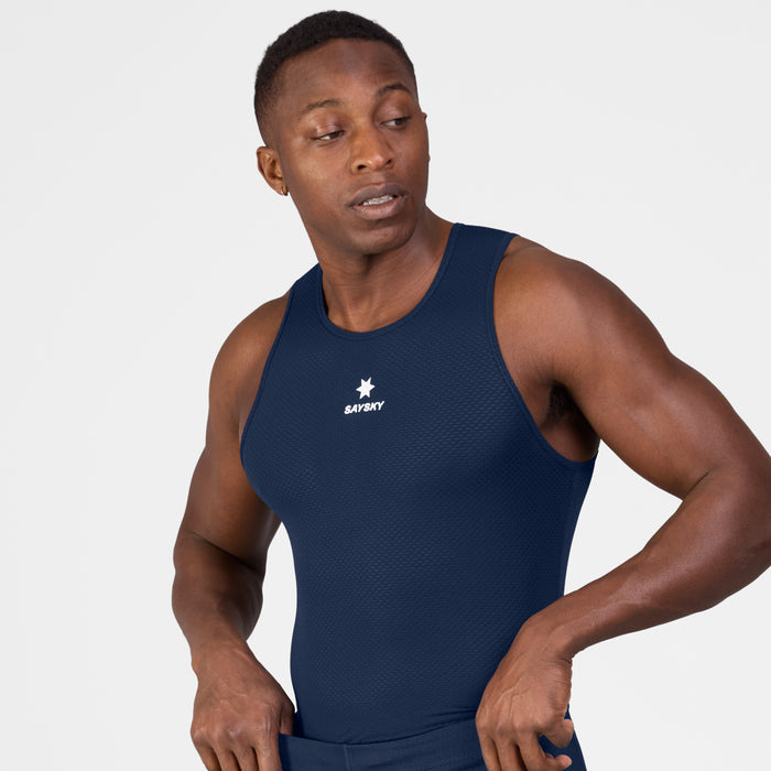 Saysky Mesh Base Layer Singlet Blue 201 SM30004