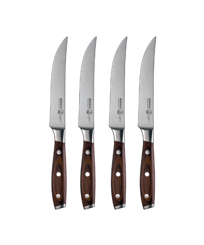 Messermeister Avanta Pakkawood 4 pc Steak Knife Set