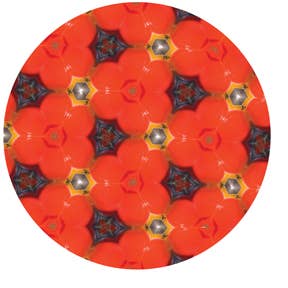 Metallic Marble Kaleidoscope