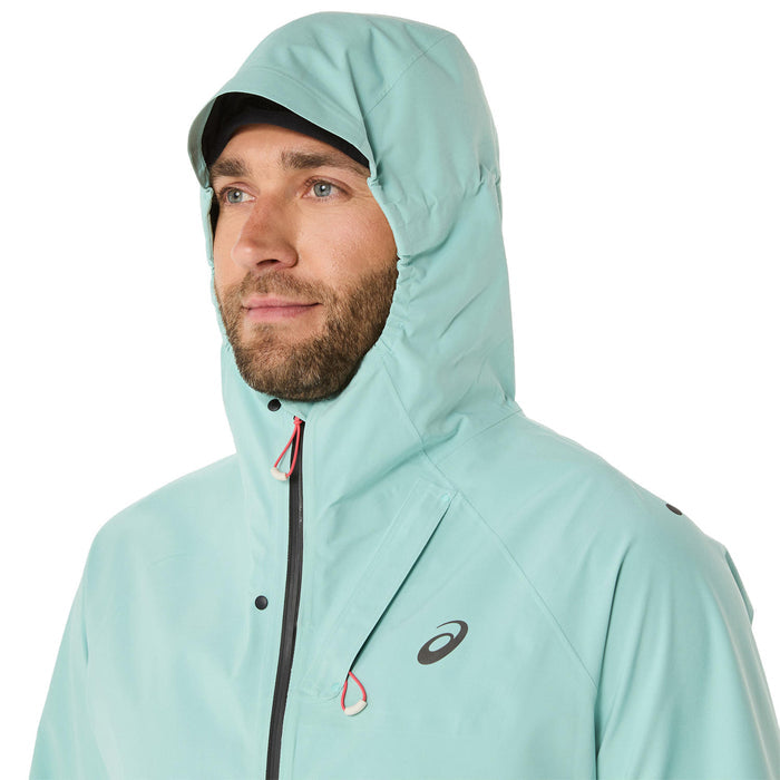 Asics Metarun Waterproof Jacket Men's - Oasis Green