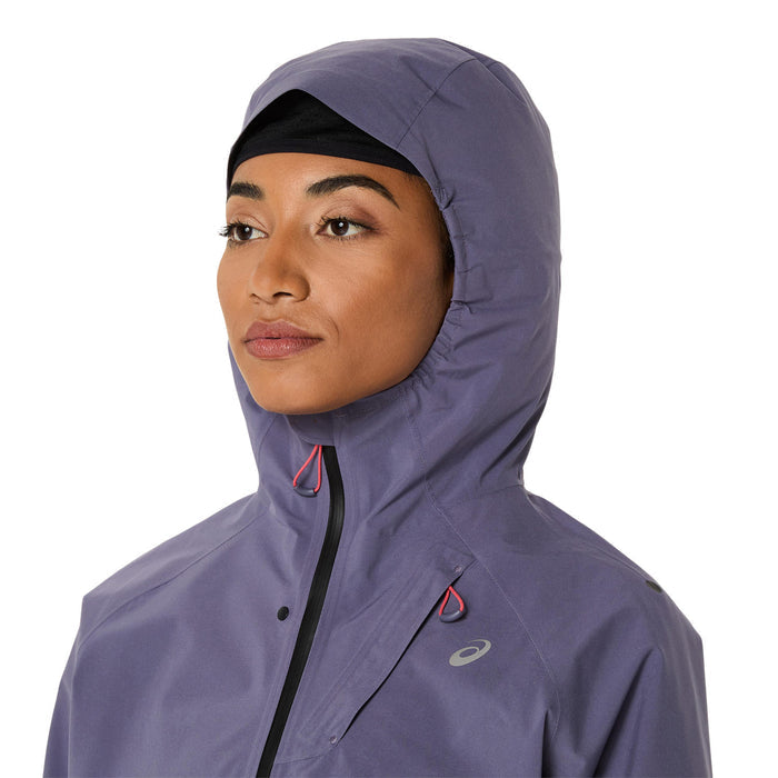 Asics Metarun Waterproof Jacket Women's - Greyish Purple