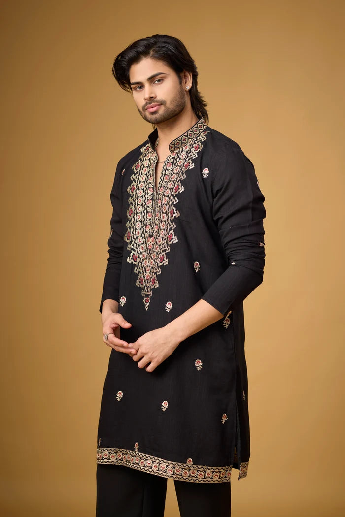 Buy Designer Kurta for Men Online India | Mahavir NX