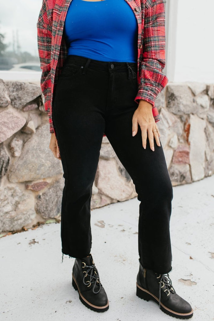 Midnight Moves Cropped Jeans - Macoma Boutique170 Denim