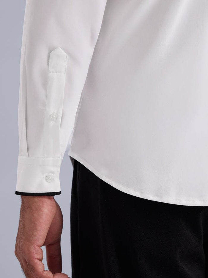 Midnite Cotton Satin Shirt