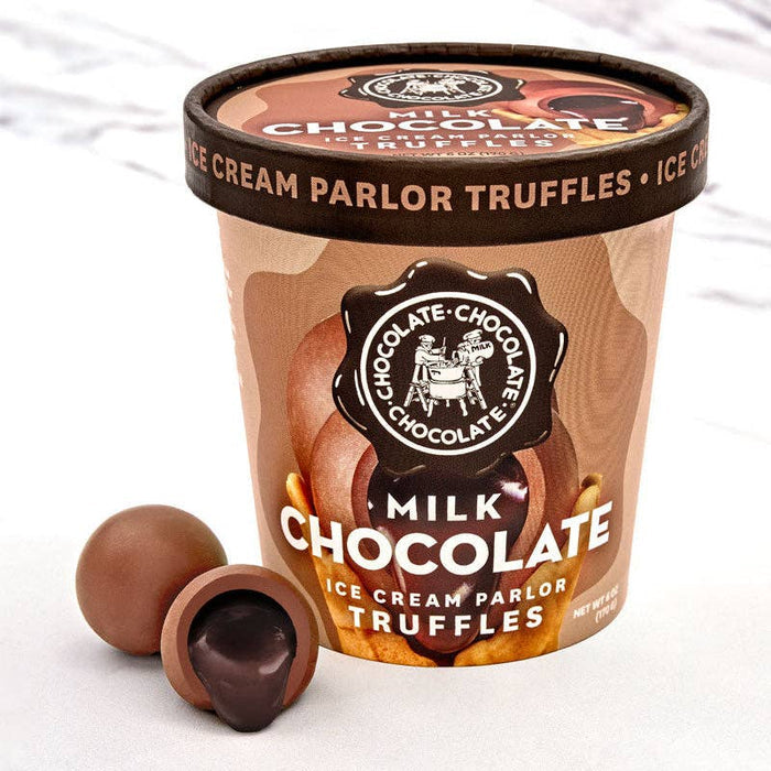 Milk Chocolate Ice Cream Parlor Truffles - 6 oz