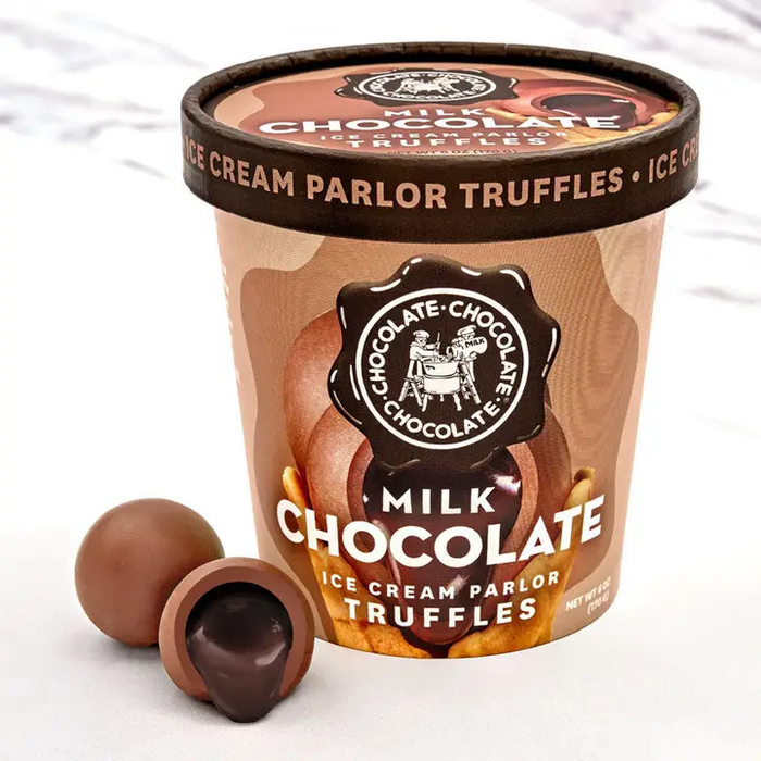 Milk Chocolate Ice Cream Parlor Truffles - 6 oz