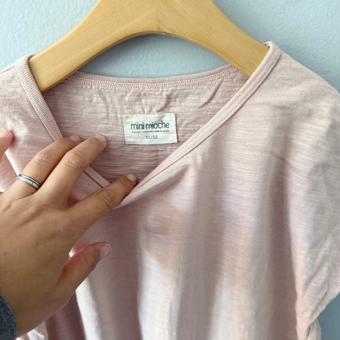 Mini mioche / Light pink short sleeve / 11-12Y