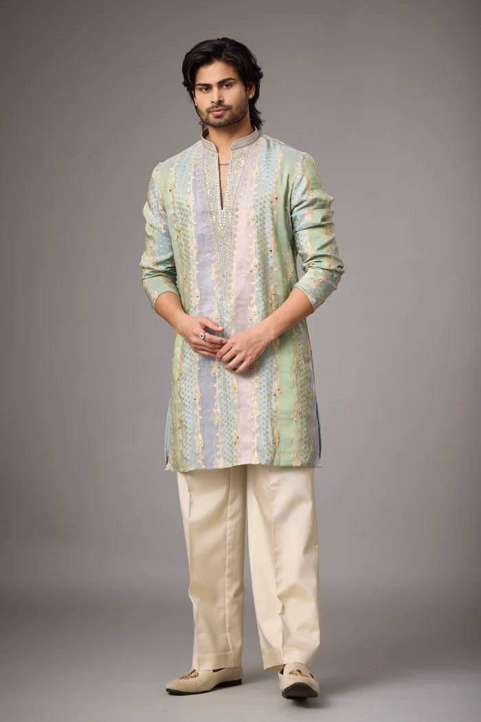 Buy Kurta for Men Online – Heritage Embroidered Ethnic Wear | Mahavir NX