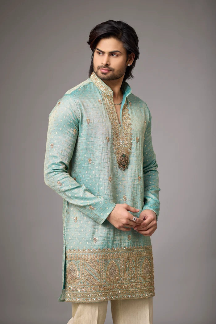 Buy Embroidered Kurta for Men Online India – Regal Ethnic Wear | Mahavir NX