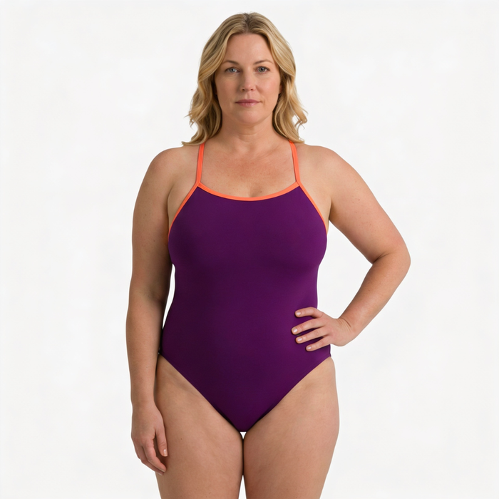 Mirage Open Back Performance Training Swimsuit by Norca - Norca Athletic Swimwear