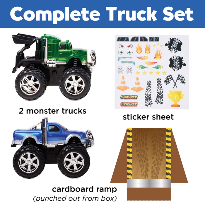 Monster Trucks Craft Kit