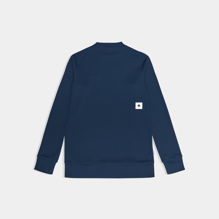 Saysky Motion Waffle Long Sleeve Blue 222 SM20002