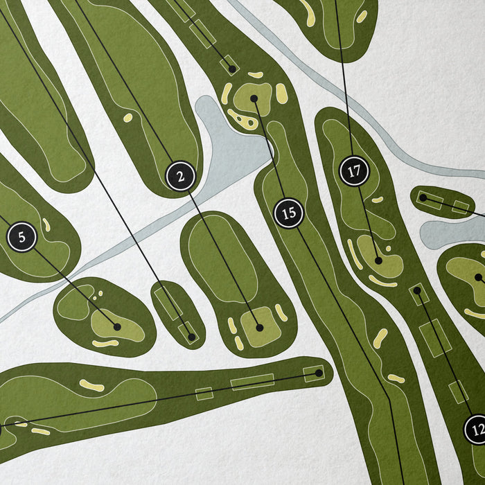 Mt Prospect Golf Club | Golf Course Map | Close+Up