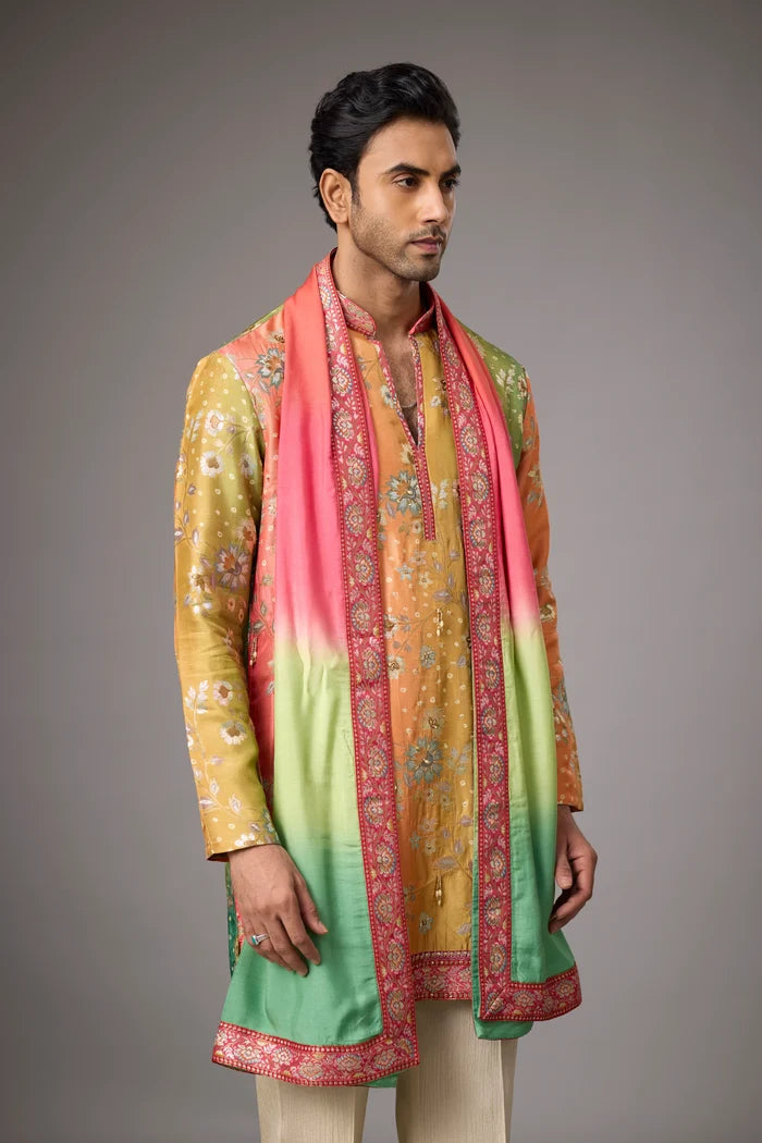 Buy Navratri Kurta with Stole for Men Online India | Mahavir NX