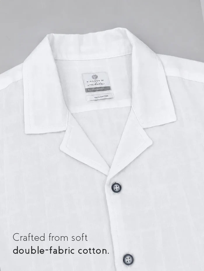 Mykonos 100% Cotton Printed Shirt