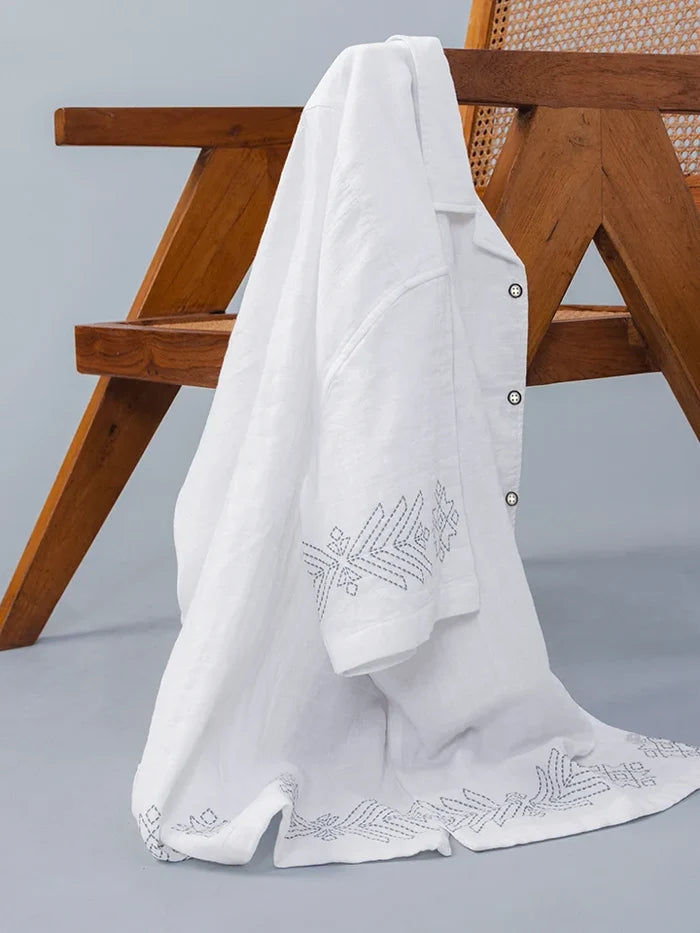 Mykonos 100% Cotton Printed Shirt