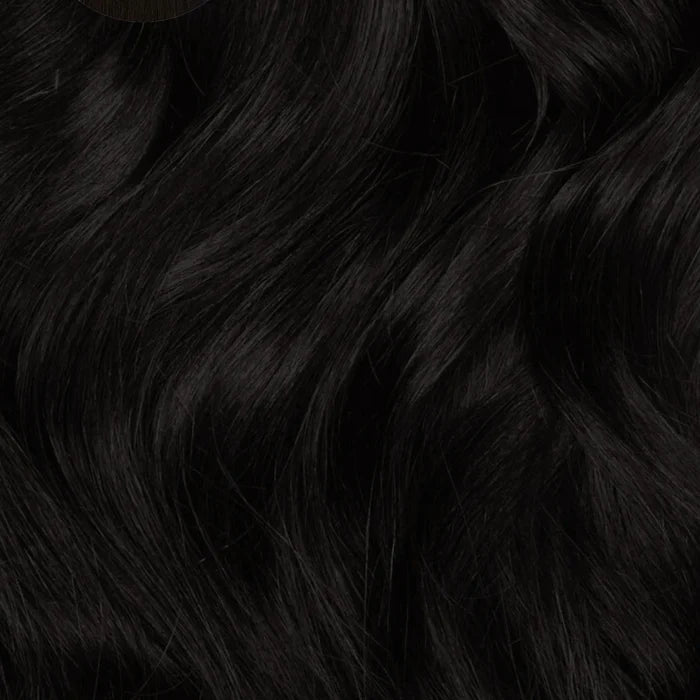 Natural Black (1A) 20" 160g Clip-ins