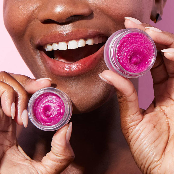 NCLA Beauty - Black Cherry Lip Care Set + Lip Scrubber