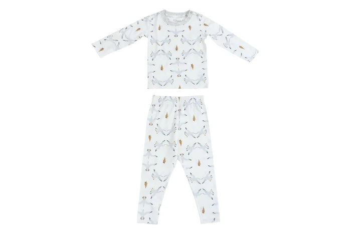 Nest Designs Bamboo Jersey Long Sleeve PJ Set