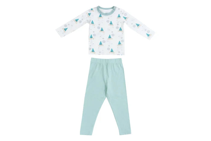 Nest Designs Bamboo Jersey Long Sleeve PJ Set