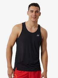 NEW BALANCE ACCELERATE SINGLET HOMBRE NEGRO