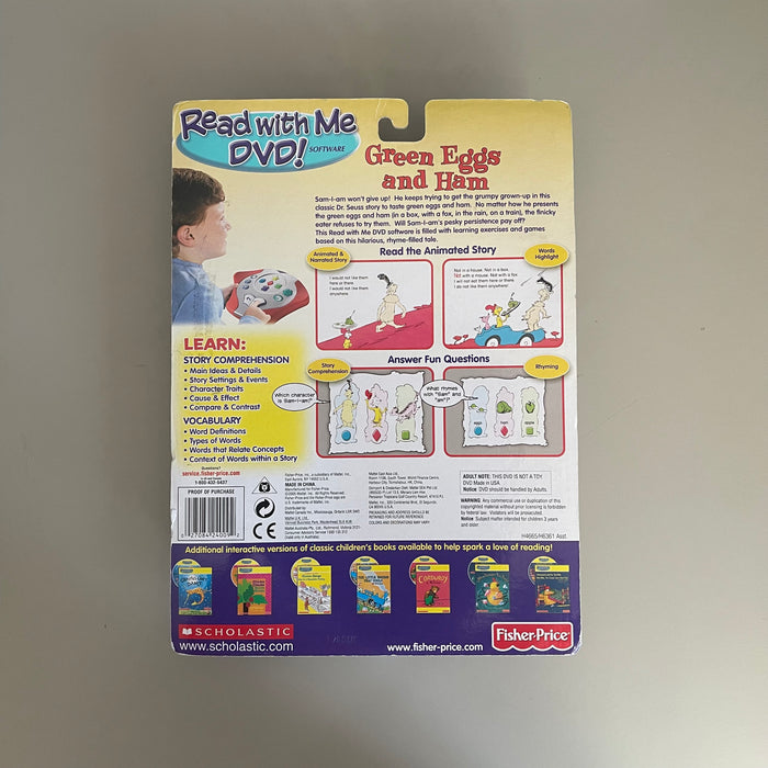 [New] Green Eggs and Ham - Read with Me DVD