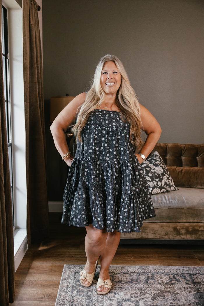 Nightfall Floral Dress