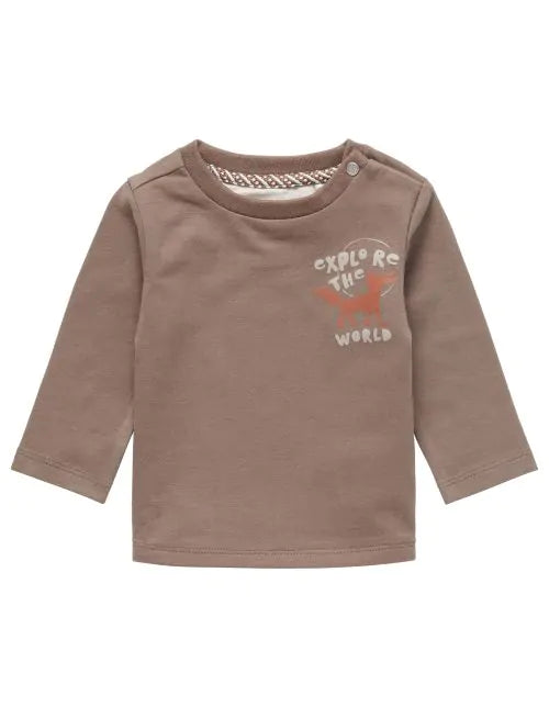 Noppies Junin Long Sleeve Tee - Burly Wood