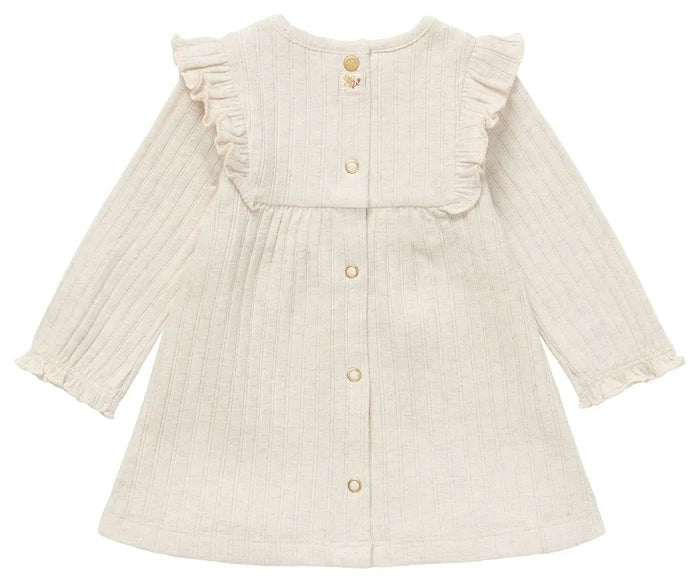 Noppies Lowell Oatmeal Girls Longsleeve Dress