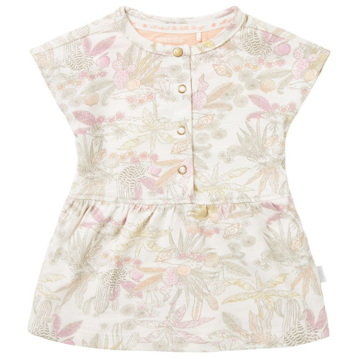 Noppies Nambe Short Sleeve Dress - Off White