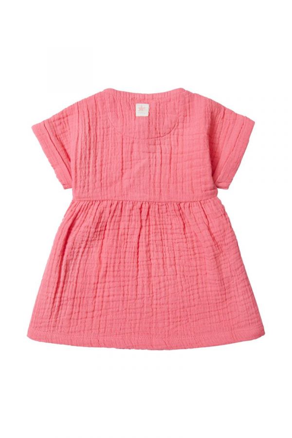 Noppies Short Sleeve Dress Chambrey - Camelia Rose