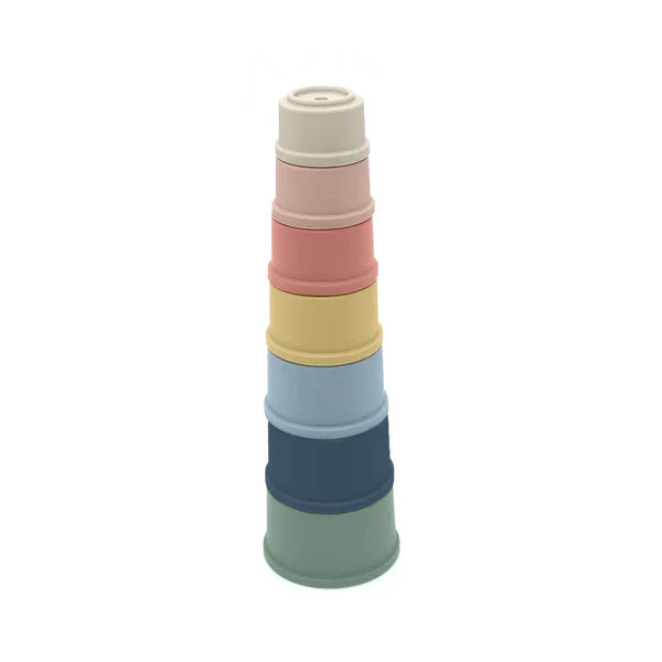 Nouka Stacking Cups - Sky Set
