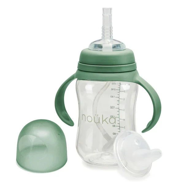 Nouka Transitional Sippy/Weighted Straw Cup