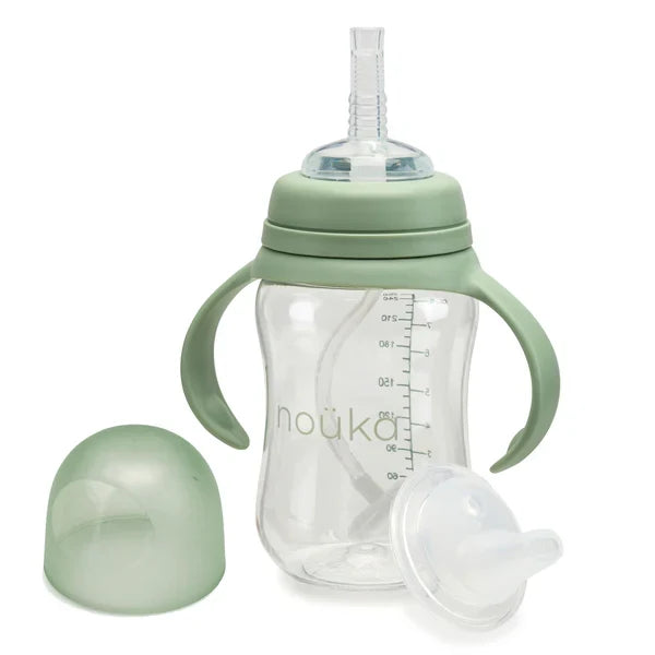 Nouka Transitional Sippy/Weighted Straw Cup