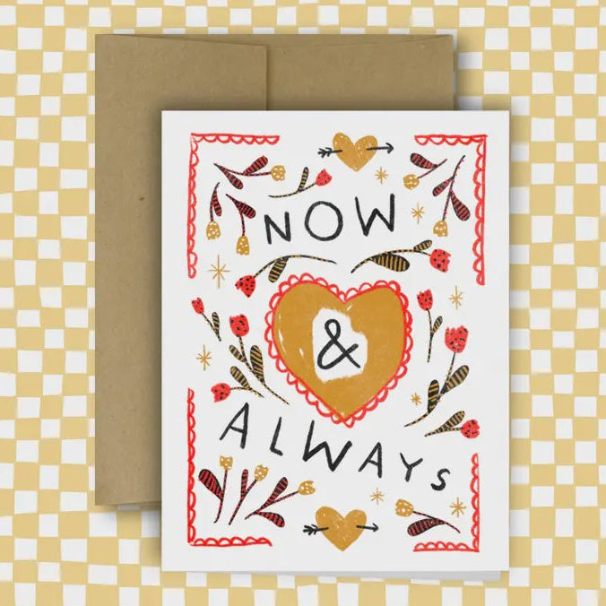 NOW & ALWAYS Greeting Card
