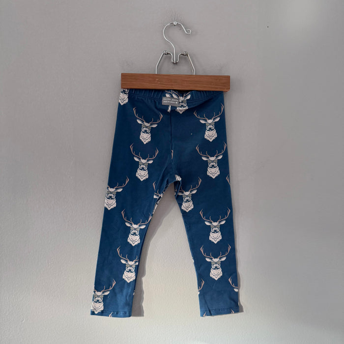 Ollie Jones / Blue leggings / 2T - New with tag