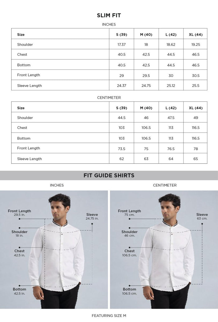 Cotton Stretch white Shirt - Onyx