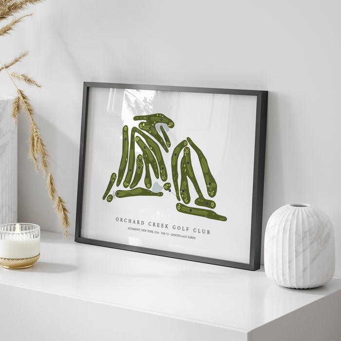 Orchard Creek Golf Club | Golf Course Map | On+Table
